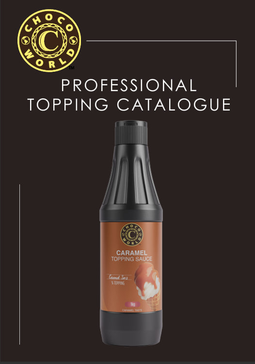 Topping Sauce Catalog Cover